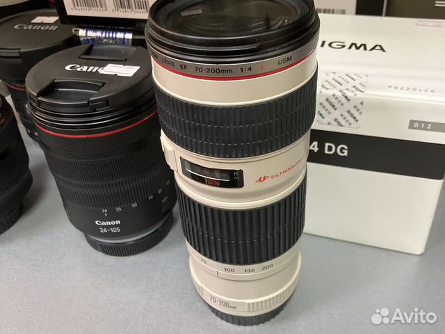 Canon EF 70 200mm f/4L USM новый 0 кадров