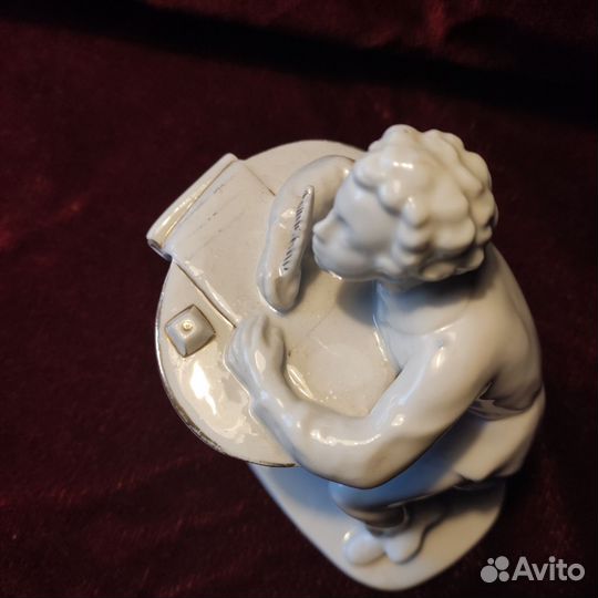 Статуэтка Пушкин лфз 1950г