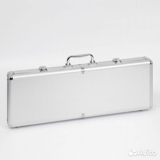 Покер в металлическом кейсе (фишки 500 шт)