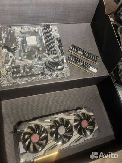 Процессор аmd radeon 5700 XT 8 GB