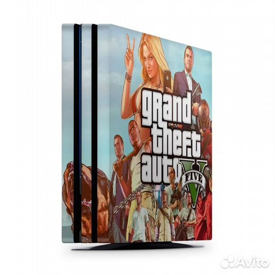 Виниловая наклейка Sony PlayStation 4 Pro