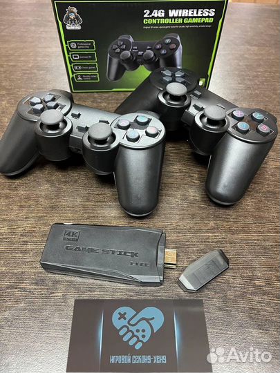 Game Stick 64 GB PS1 Sega Dendy Atari 10000 игр