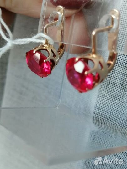 Золотое серьги СССР