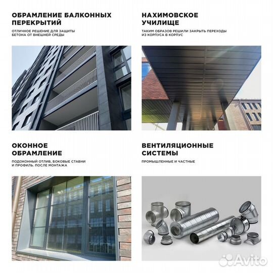 Доборные элементы кровли, водосточные системы