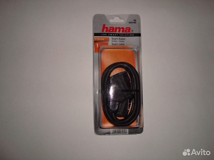 Кабель Scart-Scart Hama