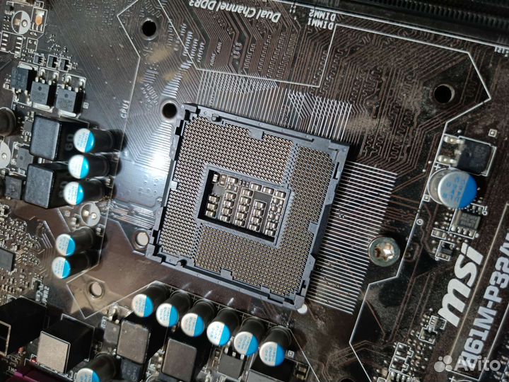 Материнская плата 1155 нерабочая