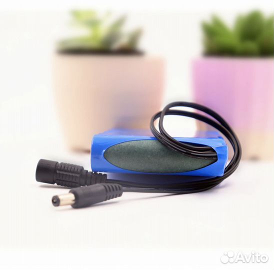 Аккумуляторная батарея 12 В, 30000 мАч + зарядное