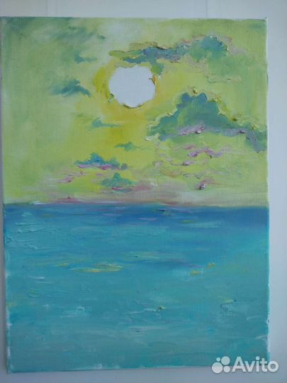 Картина маслом на холсте 