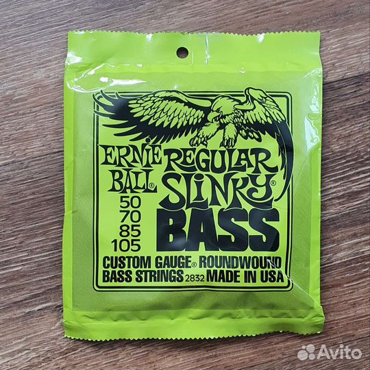 Струны бас/медиаторы/стреплоки (Ernie Ball,Dunlop)