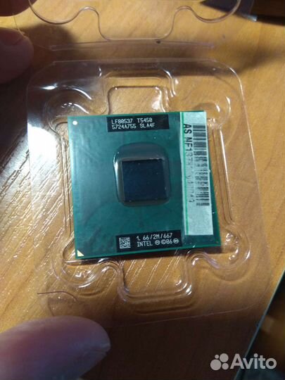 Процессор Intel core 2 quo T5450