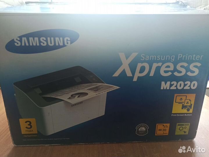Принтер лазерный Samsung m2020