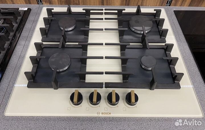 Варочная панель газовая Bosch PPP6B1B90R