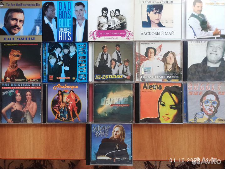 Музыкальные cd диски (часть 2)