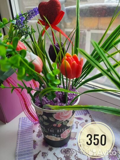 Букет из мыла ручной работы