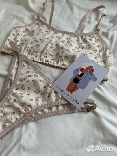 Комплект белья ручной работы