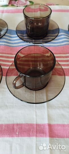 Кофейный сервиз 6 чашек vereco. Франция