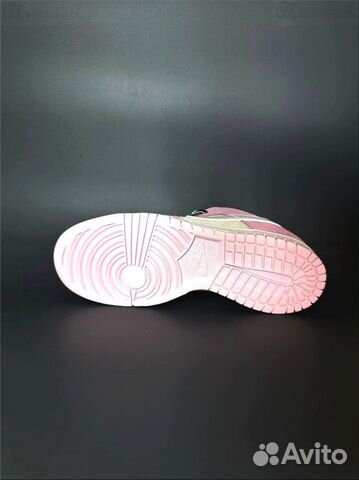 Женские кроссовки Nike Dunk Low Pink Кеды Найк