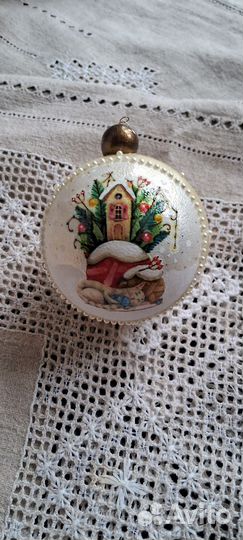 Елочные шары ручной работы