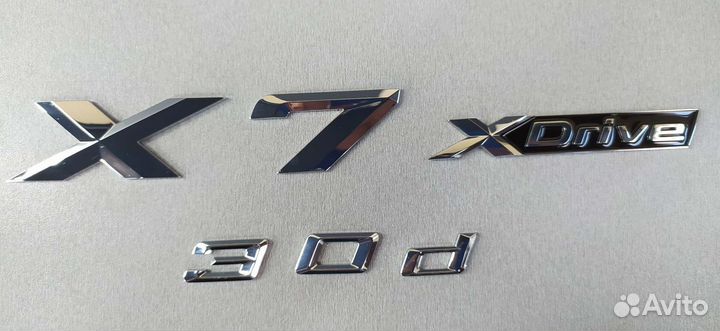 Шильдик bmw Х 7