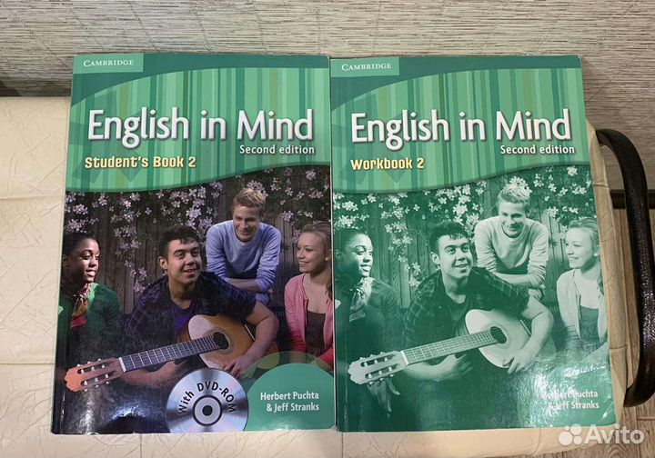 Учебник и тетрадь English in mind