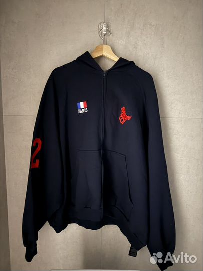 Balenciaga zip hoodie