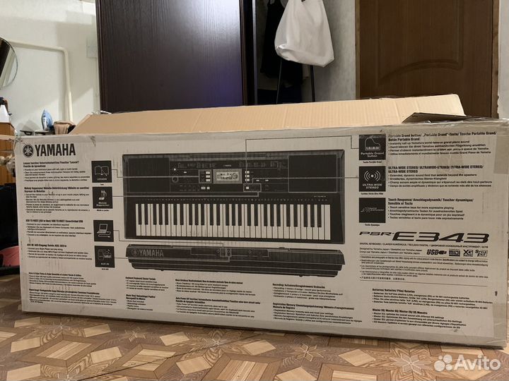 Синтезатор yamaha psr e343