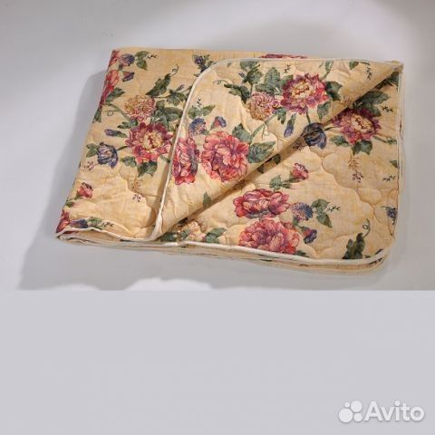 Одеяло 1.5 сп. из овечьей шерсти, норма, новое