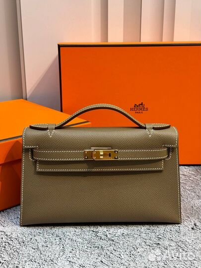 Сумка Hermes kelly pochette 22