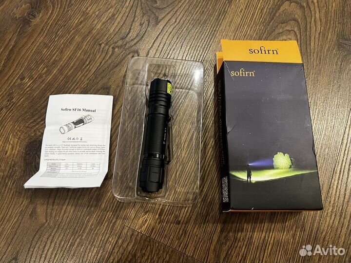 Уф фонарик Sofirn SF16 SST08