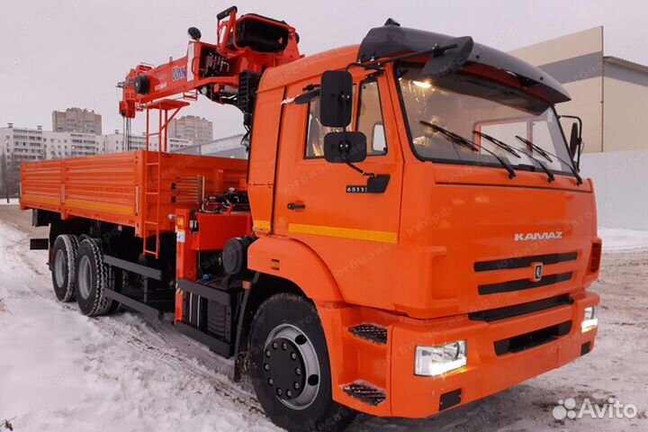 КамАЗ 65115-3094-48 с КМУ, 2023