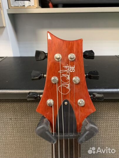 Электрогитара с чехлом PRS SE Pauls Guitar Amber