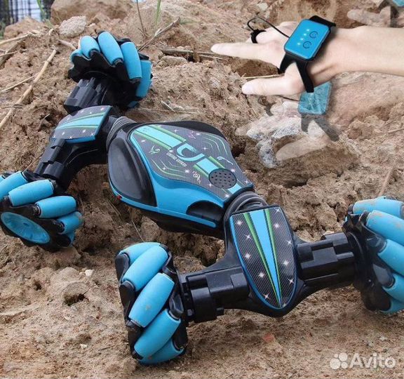 Машинка перевертыш управления жестами