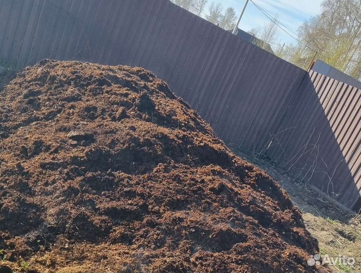 Перегной навоз конский
