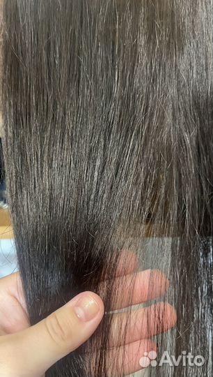 Волосы натуральные на трессах 70 см