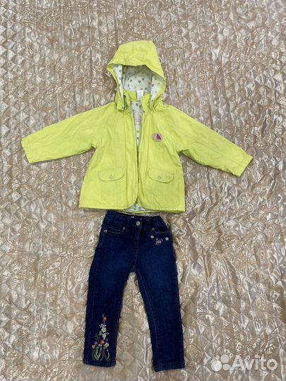 Вещи пакетом на девочку 92