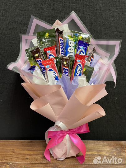 Сладкие букеты из Рафаэлло под заказ