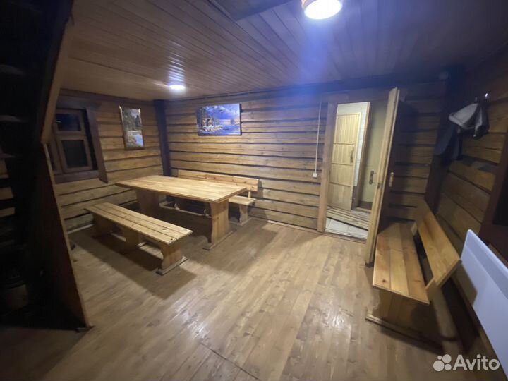 Русская баня на дровах