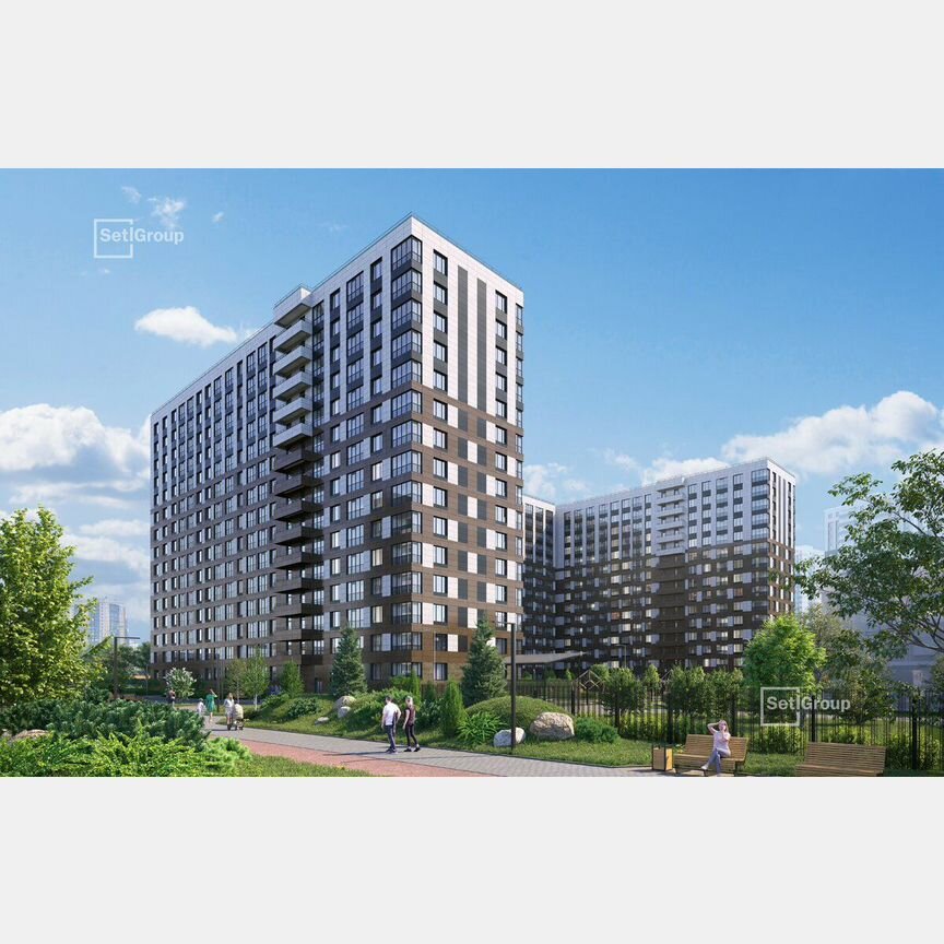 Квартира-студия, 24,3 м², 12/18 эт.