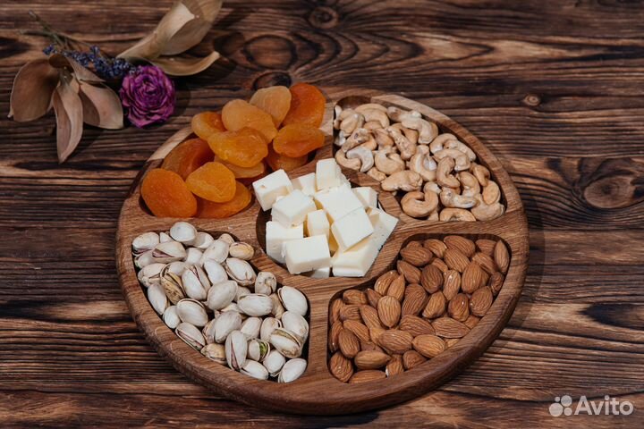 Менажница деревянная Дуб