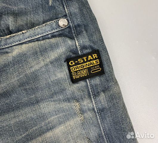 Шикарные джинсы G Star Raw 5204 W31 L34