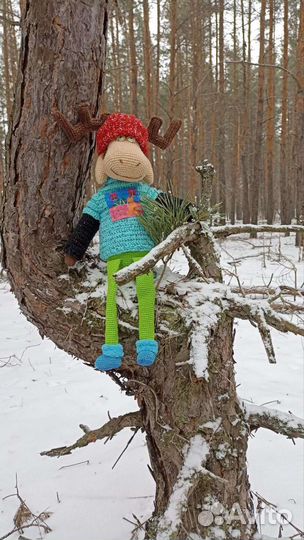Вязаные игрушки ручной работы
