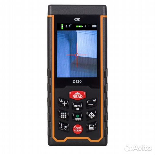 RGK D120 - лазерный дальномер с красным лучом