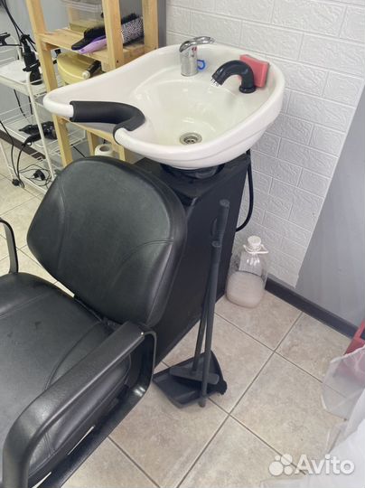 Мойка парикмахерская с креслом