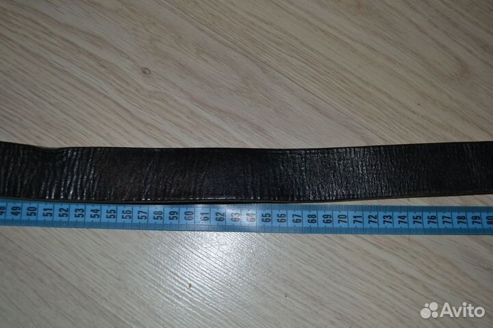 Пряжка 16 см на ремне 111см кожа