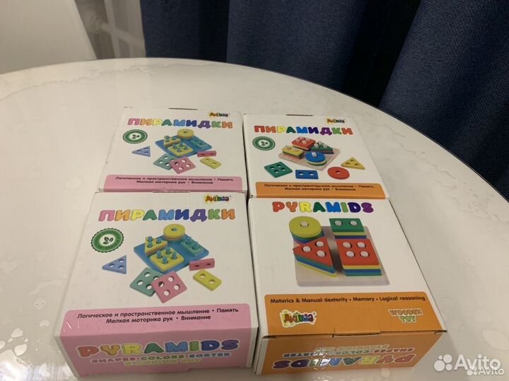 Развивающие деревянные игрушки