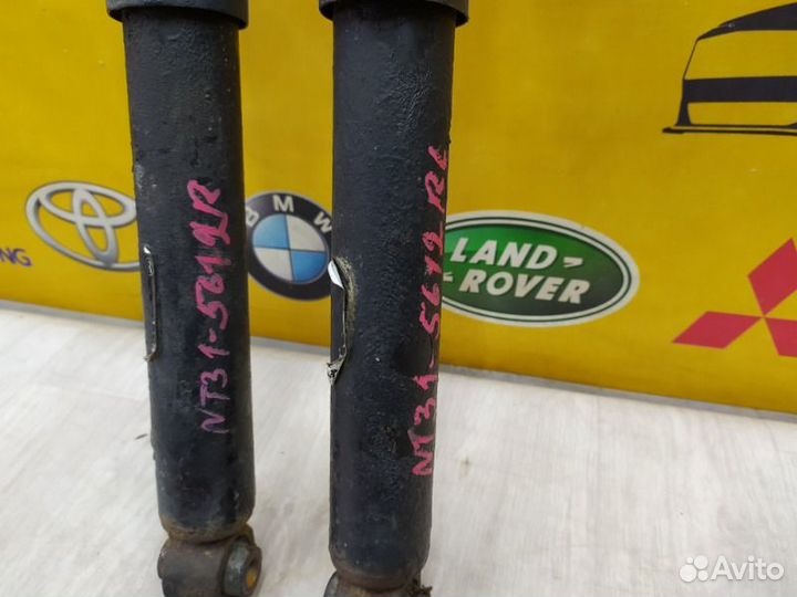 Амортизаторы задние Nissan X-Trail T31 MR20DE 2008