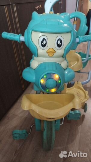 Велосипед детский трехколесный