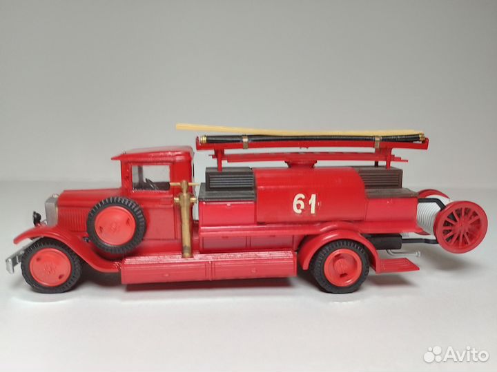 Зис-5 пожарный Ломо 1:43