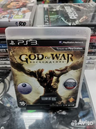 Диск God of War: Восхождение ps3