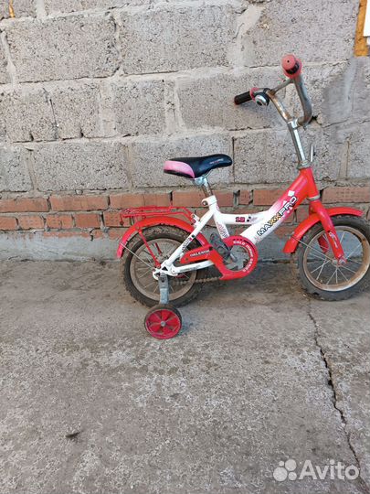 Детский велосипед четырехколесный бу